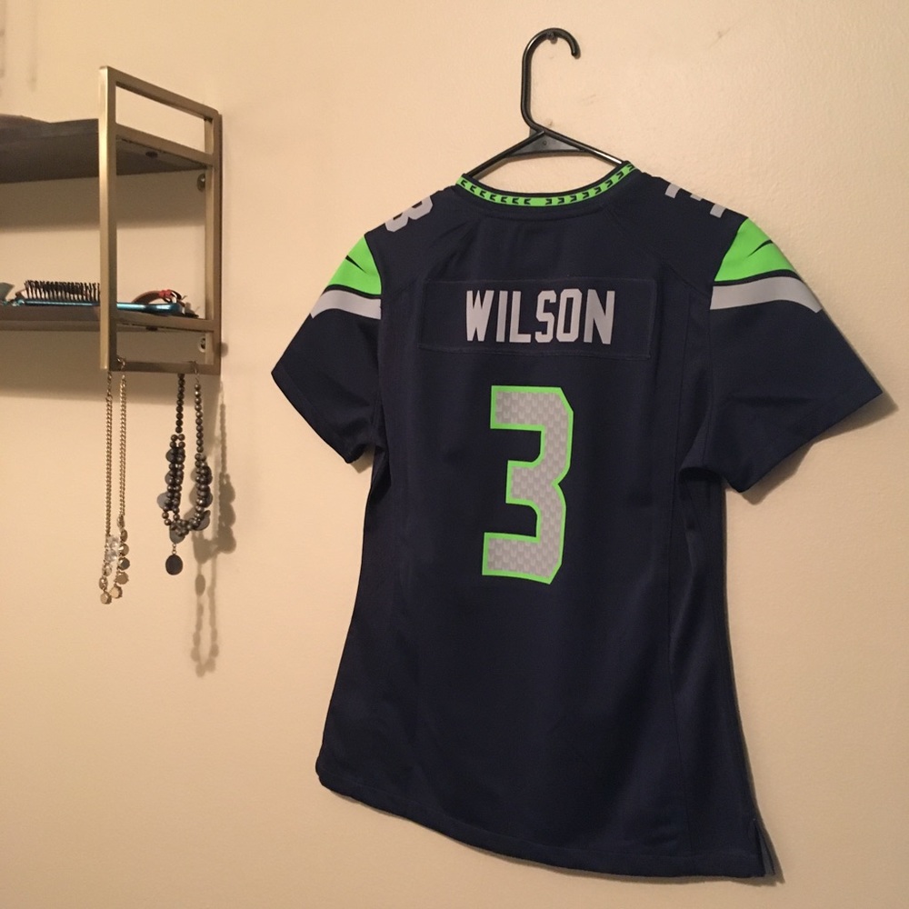 NFL authentic Seahawks jersey, Russell Wilson